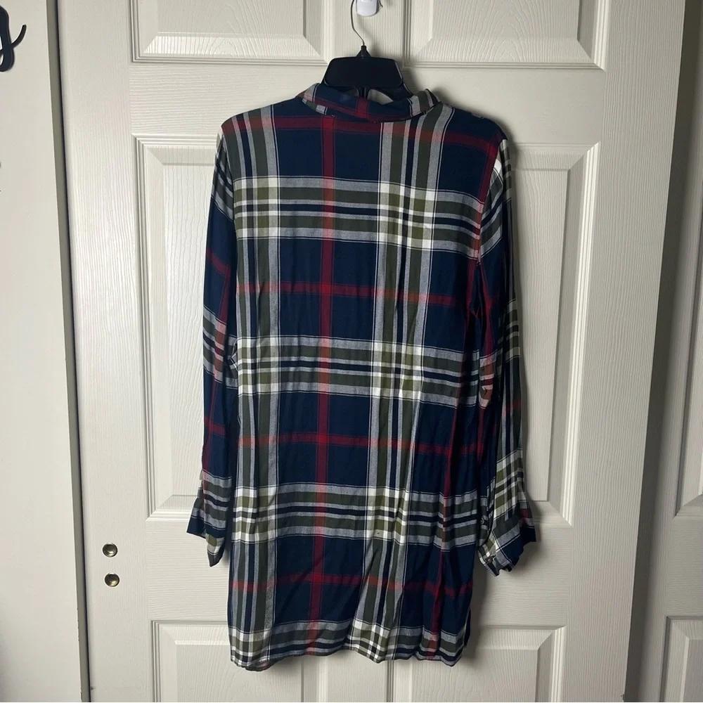 Abercrombie & Fitch Long Sleeve Plaid Dress - Picture 5 of 5
